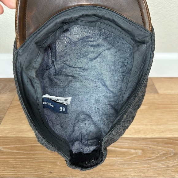 Gap Kids Wool Blend Dark Gray Paperboy Beret Hat, Size S/M - Picture 8 of 12